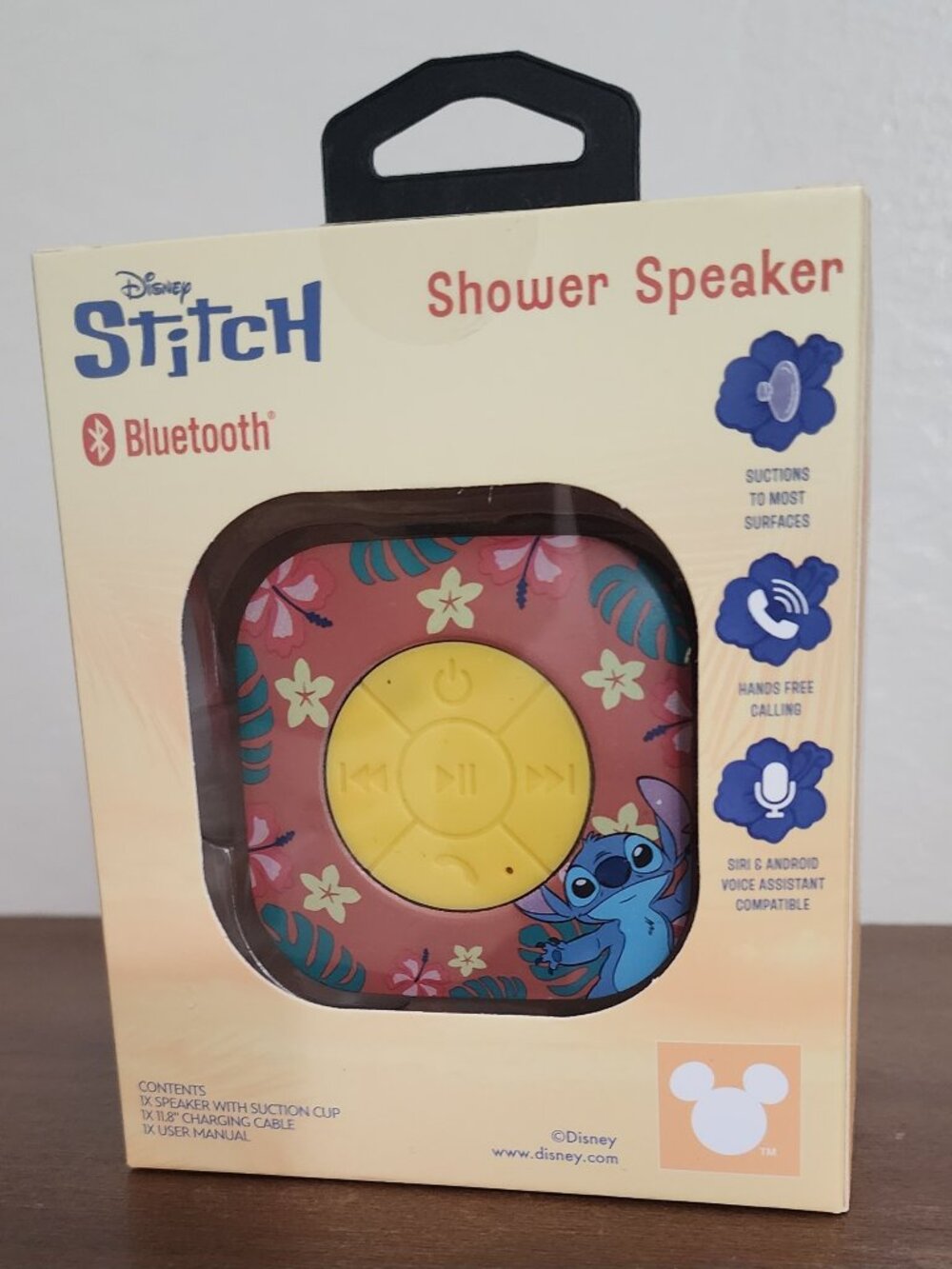 Disney Stitch Bluetooth Wireless  Shower Speaker